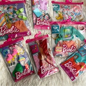 Barbie Fashion Clothes Set 7 New